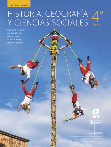 cuarto historia geografia y ciencias sociales texto del estudiante portada