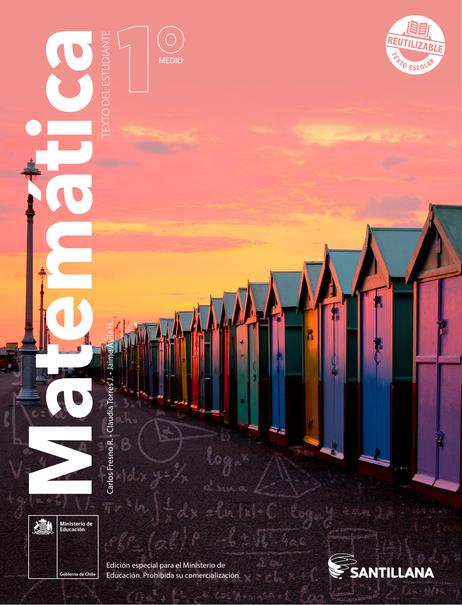 primero medio matematica texto del estudiante portada