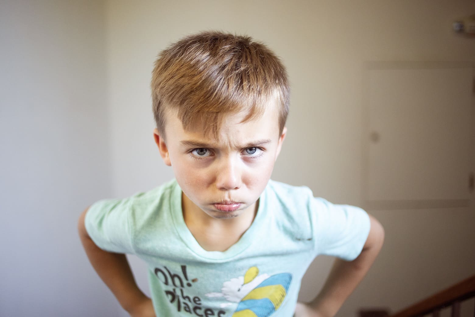 niño no quiere ir al colegio